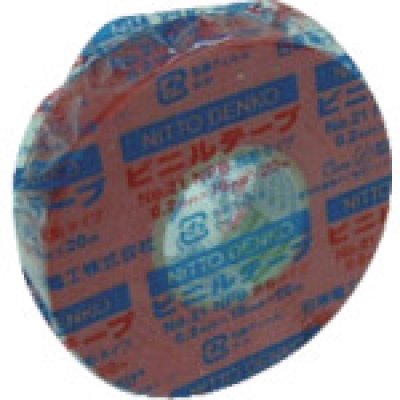 日东电工 NITTO  21-20（R） 日東　ビニールテープ　ＮＯ．２１　１９ｍｍＸ２０ｍ　赤