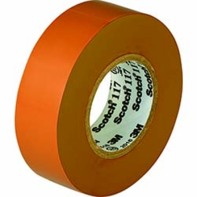 美国 3M  電力マーケット営業部 117 BRO 10 10P ３Ｍ　ビニールテープ　１１７　茶　１９ｍｍＸ１０ｍ　１０巻入り