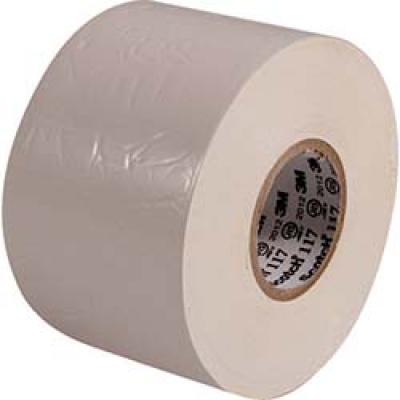 美国 3M  電力マーケット営業部 117 WHI 50X20 ３Ｍ　ビニールテープ　１１７　白　５０ｍｍＸ２０ｍ