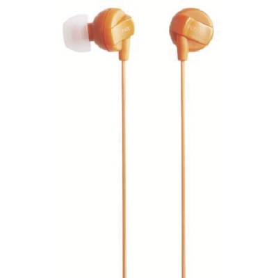 日本 ELECOM  EHP-IN20DR エレコム　カナルタイプヘッドホン／ＩＮ２０シリーズ／オレンジ