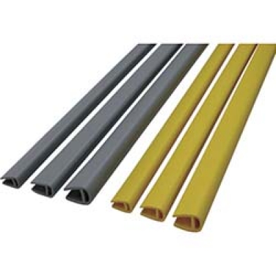 日大工業（株） 000180 ワニ印　Ｈ鋼衝撃緩衝材　Ｈ鋼ショックレスガード　大　イエロー　１ｍ