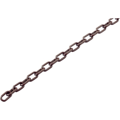 （株）日本緑十字社 284019 緑十字　ＰＴ－６３０ＢＲ　プラカラーチェイン（ブラウン）　３０ｍ巻