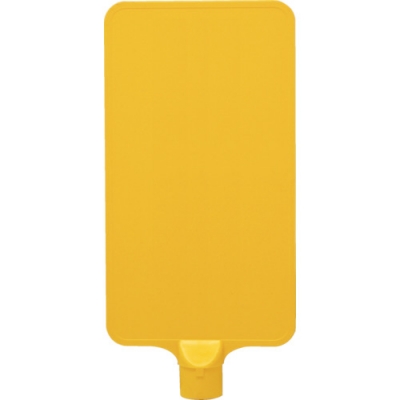 三甲（株） 8Y0177 サンコー　カラーサインボード　「無地」縦　黄