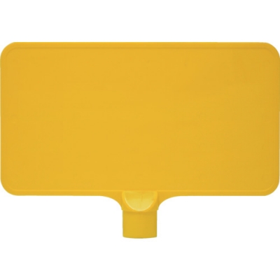 三甲（株） 8Y0153 サンコー　カラーサインボード　「無地」横　黄