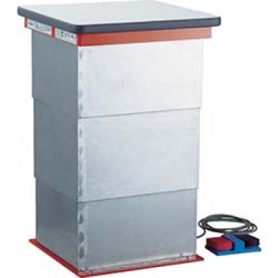 日本中山 TRUSCO  HDC-W1044J ＴＲＵＳＣＯ　テーブルリフト　電動Ｂねじ　４００Ｘ４００　蛇腹付