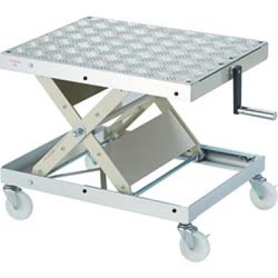 ユニオンスチール（株） LH-35A-1 ローハイ　ローハイシステム　リフター　スクリュー式　アルミ４００Ｘ５５０　移動式