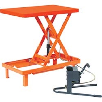 日本中山 TRUSCO  HLFWN-250 ＴＲＵＳＣＯ　ワークテーブルリフト２５０ｋｇ　足踏式　５００Ｘ８００