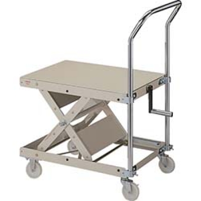 ユニオンスチール（株） LH-35S-2 ローハイ　ローハイシステム　リフター　スクリュー式　４００Ｘ５５０　押手付移動式