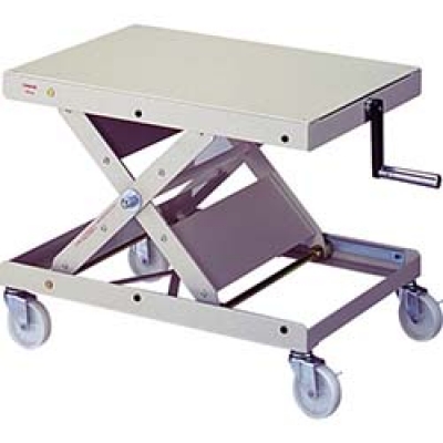 丸善精工（株） LH-700M 丸善　ローハイシステム　テーブル　スクリュー式　スチール製　ワゴン仕様