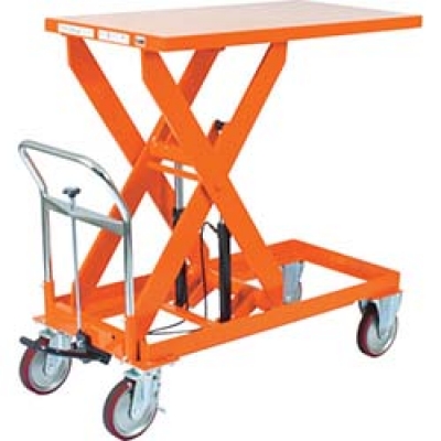 日本中山 TRUSCO  HLF-1000 ＴＲＵＳＣＯ　ハンドリフター１０００ｋｇテーブル１２００×６００