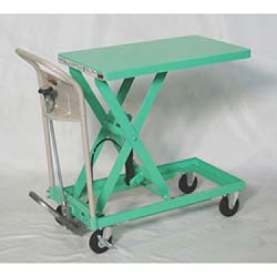 丸善精工（株） LH-780M 丸善　ローハイシステム　テーブル　スクリュー式　スチール製　ワゴン仕様