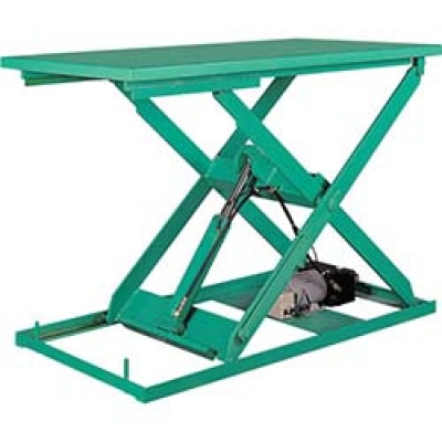 日本中山 TRUSCO  HDL-W2055V-12 ＴＲＵＳＣＯ　テーブルリフト２００ｋｇ（電動Ｂねじ式１００Ｖ）５００×５００ｍｍ