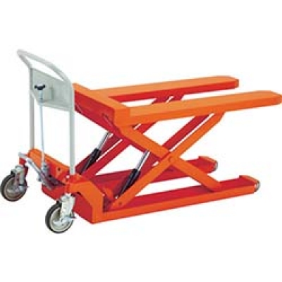 日本中山 TRUSCO  HLF-S500-85LF ＴＲＵＳＣＯ　ハンドリフター低床フォークタイプ５００ｋｇ