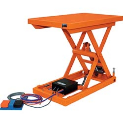 日本中山 TRUSCO  HDL-L1047V-D2 ＴＲＵＳＣＯ　テーブルリフト１００ｋｇ　電動Ｂねじ式ＤＣ２４Ｖ　４００×７２０