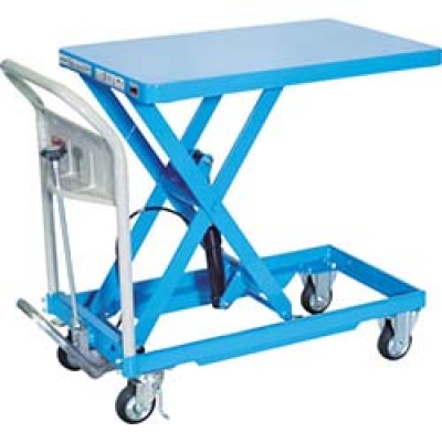 日本中山 TRUSCO  HLF-S250B ＴＲＵＳＣＯ　ハンドリフター　２５０ｋｇ　５００Ｘ８００　ブルー