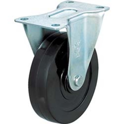 日本中山 TRUSCO  TYSR-100RH ＴＲＵＳＣＯ　ＨＬＦ－１２０用ハードゴムキャスター　Φ１００　固定