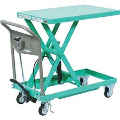 日本中山 TRUSCO  HLFN-150G ＴＲＵＳＣＯ　ハンドリフター　１５０ｋｇ　４００Ｘ７２０　グリーン