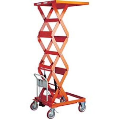 日本中山 TRUSCO  HLF-S350W ＴＲＵＳＣＯ　ハンドリフター　３５０ｋｇ　６００Ｘ９００　高揚程型　早送り無し