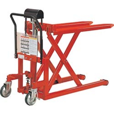 日本中山 TRUSCO  HLF-S500LJ ＴＲＵＳＣＯ　ハンドリフター　５００ｋｇ　６００Ｘ１３５０　蛇腹付　早送り無し