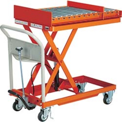 日本中山 TRUSCO  HLF-E1000M1 ＴＲＵＳＣＯ　金型移動用ハンドリフター　９００ｋｇ　６００Ｘ１２００