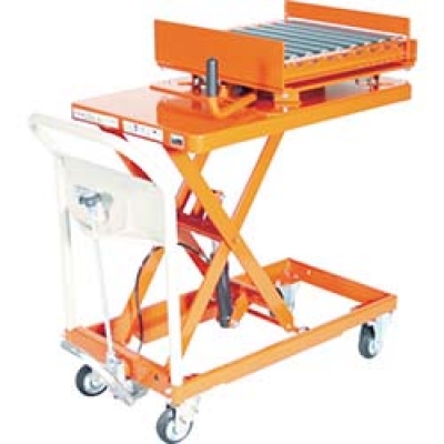 日本中山 TRUSCO  HLF-S250TM1 ＴＲＵＳＣＯ　金型移動用ハンドリフター　２００ｋｇ　５００Ｘ８００　回転台付