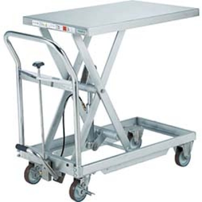 日本中山 TRUSCO  HLF-500SUSALL ＴＲＵＳＣＯ　オールステンレスハンドリフター５００ｋｇ９００ｘ６００