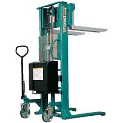 （株）スギヤス ST80E ビシャモン　トラバーリフト（バッテリー上昇式）