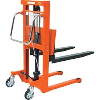 日本中山 TRUSCO  BEN-H500-15 ＴＲＵＳＣＯ　コゾウリフター　５００ｋｇ　フォーク式　Ｈ８２－１５００