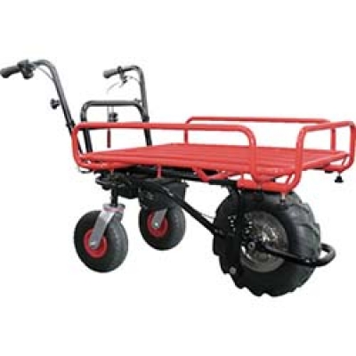 （株）ホームクオリティ PC110-E ホームクオリティ　らくらく電動３輪運搬車　パワーキャット　パイプ荷台仕様