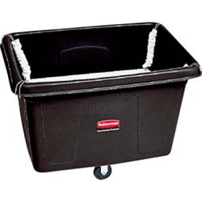 ニューウェル・ラバーメイド社 461107 ラバーメイド キューブトラック スプリング昇降台付き 400L ブラック