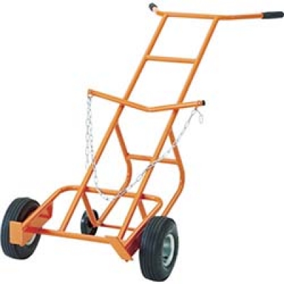 日本中山 TRUSCO  SD-100-SNU TRUSCO SUS304 ドラム缶台車 100L ステン金具 NU車輪