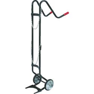 日本中山 TRUSCO  HT-63N-BK TRUSCO 酸素用ボンベ運搬車 一本積用 ブラック