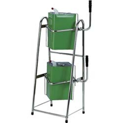 ダイヤ精工(株) KK-18WS MECHANICS ステンレス一斗缶スタンド 二段式