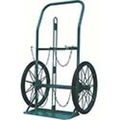 カミマル(株) KU-O-P KS ボンベ運搬車(大車輪型、仕切板付)酸素7000L、アセチレン7.0kg用