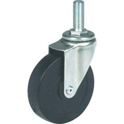 日本中山 TRUSCO  EA-100RS TRUSCO 【売切り廃番】 スチール製多用途二輪車用 自在キャスターΦ100