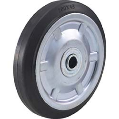 日本中山 TRUSCO  P200G TRUSCO 二輪運搬車用車輪 Φ200ゴム車輪 2011/4011用