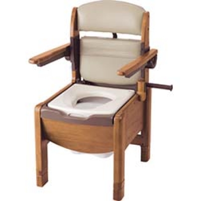 （株）カワムラサイクル KPT-H カワムラ　ポータブルトイレしまるくんＫＰＴ－Ｈ