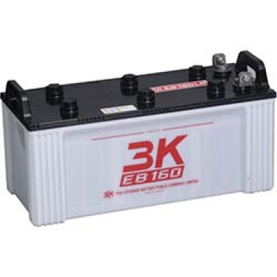 シロキコーポレーション（株） 7631019 シロキ　３Ｋ　ＥＢサイクルバッテリー　ＥＢ１６０　ＬＬ端子