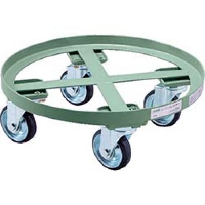 日本中山 TRUSCO  RC-500 TRUSCO 円形台車 全周ガイド型 荷重500kg 台寸Φ610