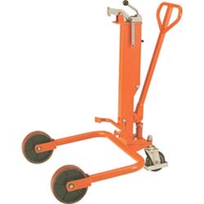 日本中山 TRUSCO  TDT-250 TRUSCO ドラム缶運搬車 250kg 油圧式 820X800XH1050