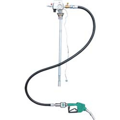 アクアシステム（株） APD-25GATNK24 アクアシステム　吐出専用（ＡＴＮ・流量計付）　エア式ドラムポンプ　灯油・軽油