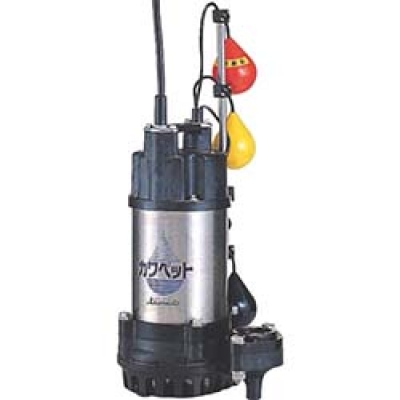 （株）川本製作所 WUP3-506-0.4T4LNG 川本　排水用樹脂製水中ポンプ（汚水用）