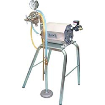 ＣＦＴランズバーグ（株） 818880-2 デビルビス　１／４アセタール製ダイヤフラムポンプ架台付パッケージ