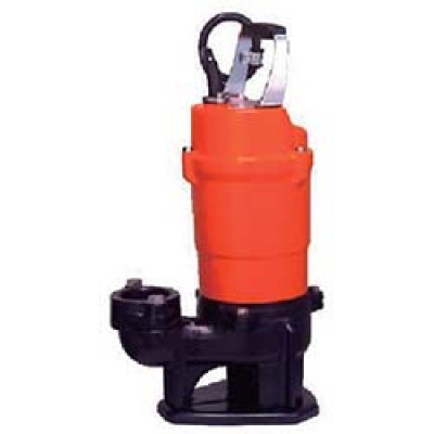 （株）川本製作所 WUO3-506-0.4T4G 川本　排水用樹脂製水中ポンプ（汚物用）