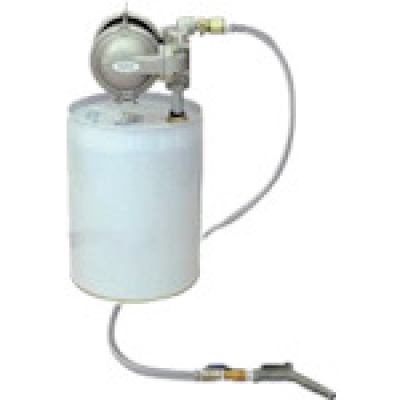 アクアシステム（株） DF4P-15AS アクアシステム　吐出専用　エアダイヤフラムペールポンプ　溶剤・薬品