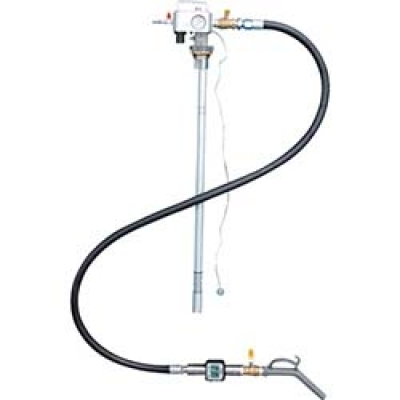 アクアシステム（株） APD-20GK24 アクアシステム　吐出専用（流量計付）エア式ドラムポンプ　軽油・ガソリン（加圧式）