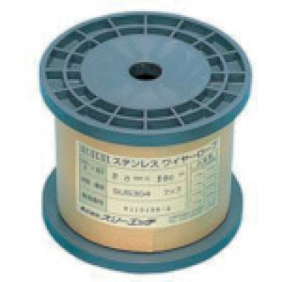 （株）スリーエッチ SC3X100 ＨＨＨ　ステレスワイヤーロープボビン巻　３ｍｍ×１００ｍ