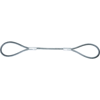 （株）スリーエッチ ST12MMX3M ＨＨＨ　サツマロック玉掛ワイヤー　メッキ１２ｍｍ×３ｍ