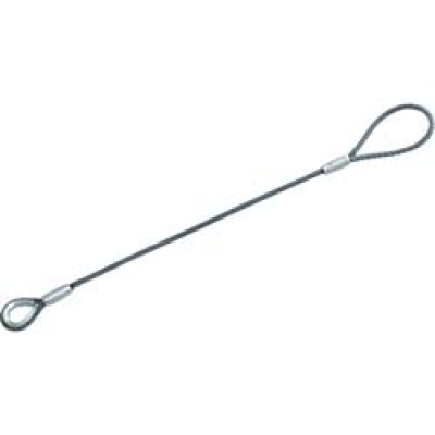 日本中山 TRUSCO  TWBL-12S5 ＴＲＵＳＣＯ　ワイヤロープスリング　Ｂタイプ　アルミロック　１２ｍｍＸ５ｍ