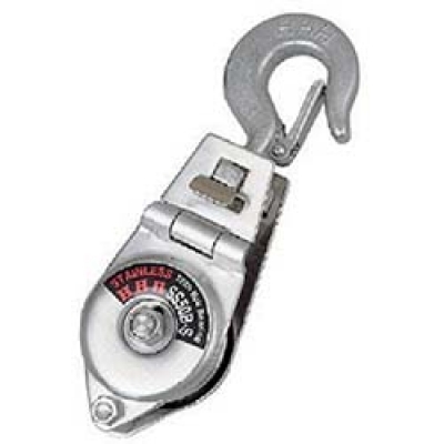 （株）スリーエッチ SS50B-S ＨＨＨ　ステンレスシンプルスナッチ　フック型　５０ｍｍ　ベアリング入